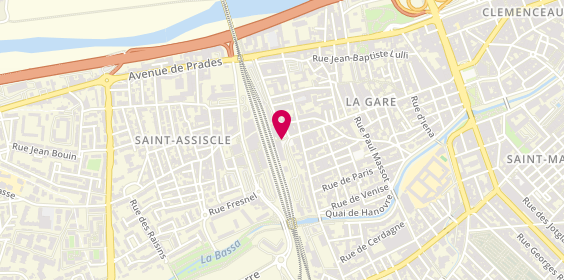 Plan de Station de taxis de la gare, 1 Avenue Gén de Gaulle, 66000 Perpignan