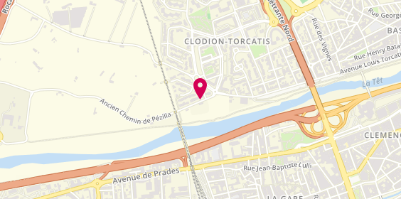 Plan de Ambulances Moogin, 14 Rue Augustin Pajou, 66000 Perpignan
