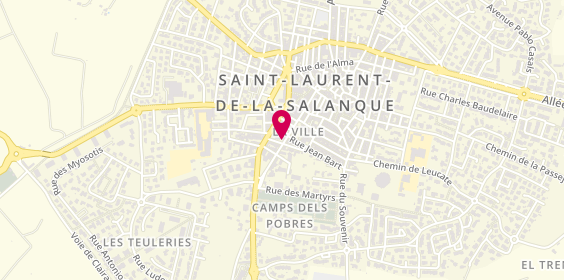 Plan de Taxi La Salanque, 34 Rue Arago, 66250 Saint-Laurent-de-la-Salanque