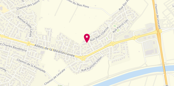 Plan de Taxi Saint Laurent Marine, 16 Rue Jean Lherminier, 66250 Saint-Laurent-de-la-Salanque