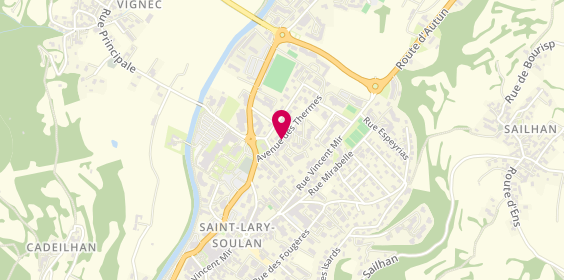 Plan de Taxi D'Aure Verdot, 17 Avenue Thermes, 65170 Saint-Lary-Soulan