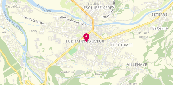 Plan de Lavantès Pierre, 8 Rue Ossun Prolongé, 65120 Luz-Saint-Sauveur