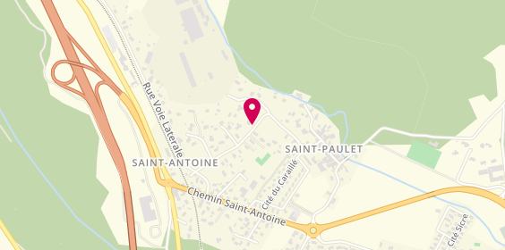 Plan de Taxi Deramond, 17 Avenue de Ventrille, 09000 Saint-Paul-de-Jarrat