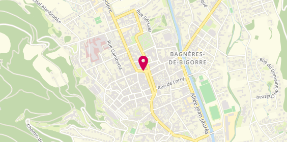 Plan de Taxis de la Ville de Bagnères De Bigorre, Place Lafayette, 65200 Bagnères-de-Bigorre
