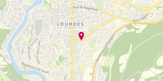 Plan de Pouilly Jean-Michel, 7 Place Deyramale, 65100 Lourdes