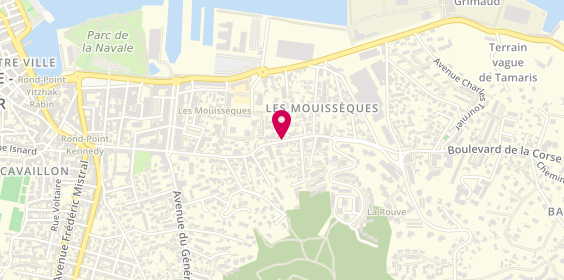 Plan de Stephane Taxi Seynois, Avenue Esprit Armando, Les Restanques, 83500 La Seyne-sur-Mer