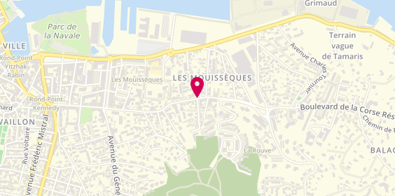 Plan de Stéphane Taxi Seynois, Les Restanques Avenue Esprit Armando, 83500 La Seyne-sur-Mer