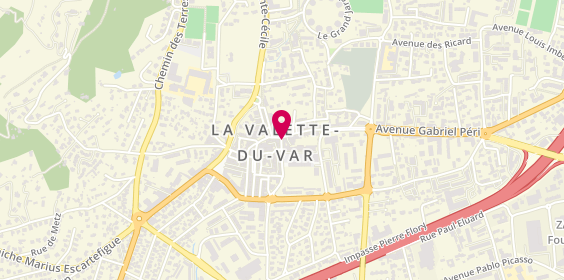 Plan de Taxi-Station, Place Gén de Gaulle, 83160 La Valette-du-Var