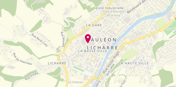 Plan de Agur Taxi Mauléon, 48 Boulevard Gambetta, 64130 Mauléon-Licharre