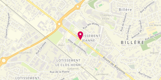 Plan de Hummer-Group, Route de Bayonne, 72 Boulevard de Lèurope, 64230 Lescar