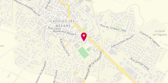 Plan de Taxis Languedoc, 12 Rue Thiers, 34370 Cazouls-lès-Béziers