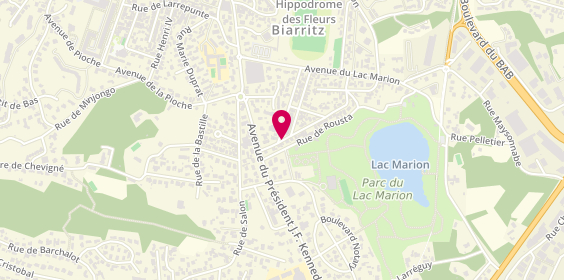 Plan de Taxi-Maïté, 47 Avenue Beau Soleil, 64200 Biarritz