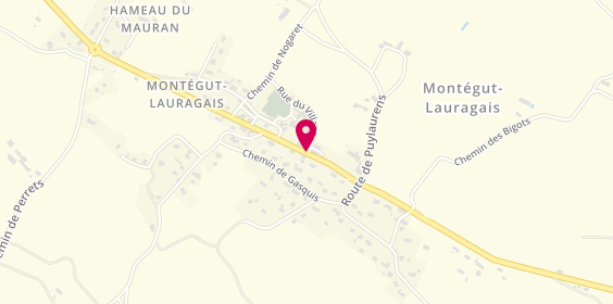 Plan de Lasne Xavier, Place du Village, 31540 Montégut-Lauragais
