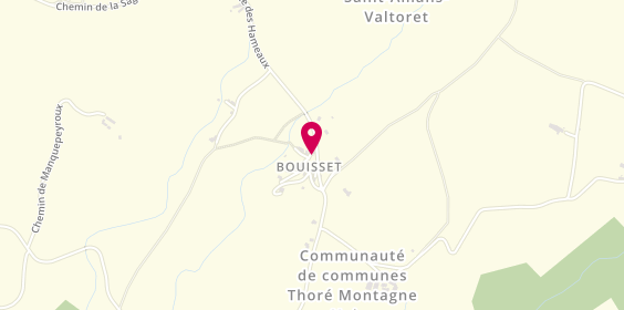 Plan de Taxi Milpat, Bouisset, 81240 Saint-Amans-Valtoret