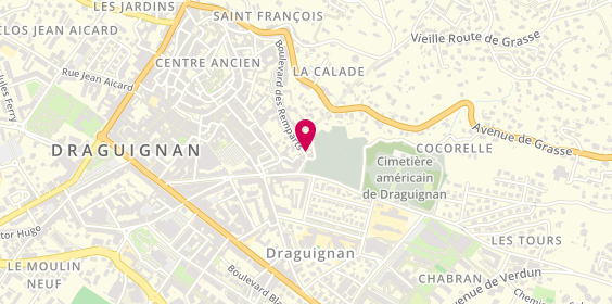 Plan de Taxis Océanes, 491 Bld des Remparts, 83300 Draguignan