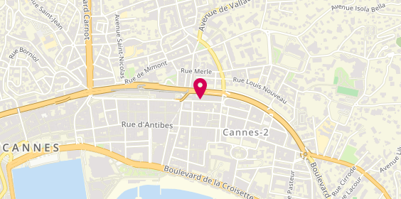 Plan de Platinium Limousine Services, 17 Rue Jean Jaurès, 06400 Cannes
