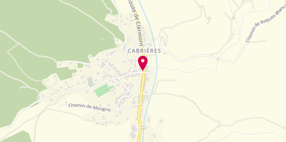 Plan de Taxis du Coeur d'Hérault, Commune de Stationnement Cabrières Route Fontès, 34800 Cabrières