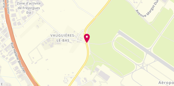 Plan de Viguier Stéphane, Taxi de Mauguio Vauguières le Bas, 34130 Mauguio