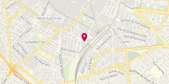 Plan de Sixt Car Hire, Rue du Grand Saint-Jean, 34000 Montpellier