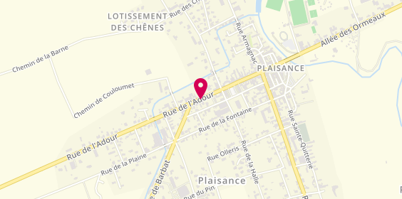 Plan de Arros Ambulances, 52 Rue Adour, 32160 Plaisance