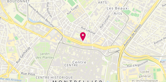 Plan de Street-com, 7 Rue Ferdinand Fabre, 34000 Montpellier