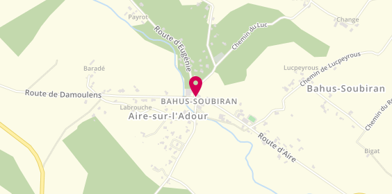 Plan de Taxi Landes Passion, Le Bourg, 40320 Bahus-Soubiran