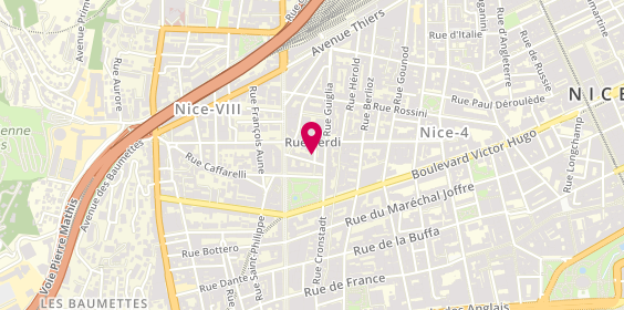 Plan de Nice-Transfer, 4 Avenue Emilia, 06000 Nice