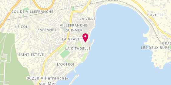 Plan de Borne taxis, 2 Place Amélie Pollonais, 06230 Villefranche-sur-Mer