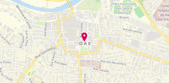 Plan de Abeille taxi dax, Esp du General de Gaulle, BP 60053, 40100 Dax