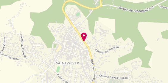 Plan de Esteffe, Place Cap du Pouy, 40500 Saint-Sever