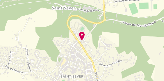 Plan de Esteffe, Place Cap de Pouy, 40500 Saint-Sever