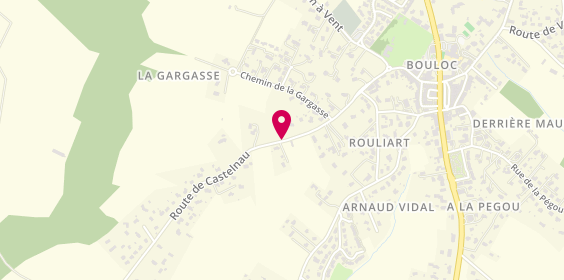 Plan de Taxi Gouzot, 165 Bis Route Castelnau, 31620 Bouloc
