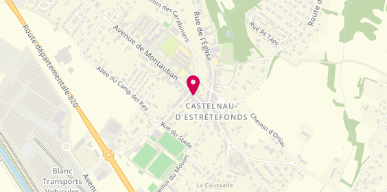 Plan de Taxi Gouzot, 29 Grande Rue, 31620 Castelnau-d'Estrétefonds