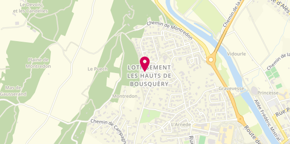 Plan de Pondevaux Pierre-Loic, 5 Rue des Lauriers, 30250 Sommières