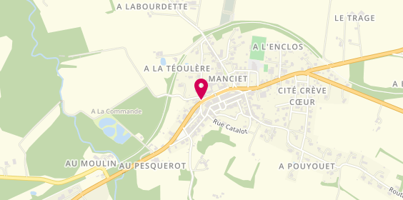 Plan de Flassayer Claudine, 24 Cité Crèvecoeur, 32370 Manciet