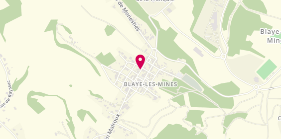 Plan de Taxi Duflot Morel, 7 Rue Victor Vedel, 81400 Blaye-les-Mines