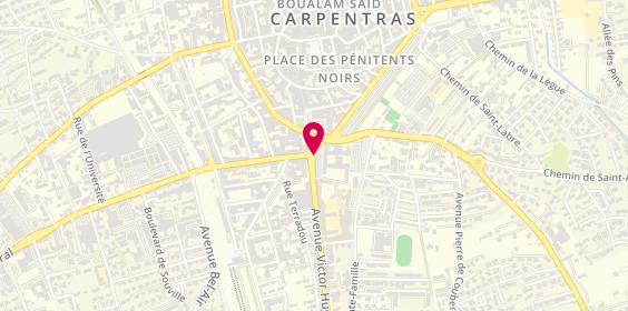 Plan de Station de Taxis, Place Aristide Briand, 84200 Carpentras