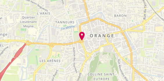 Plan de Taxi du Grand Orange, 510 Rue Bartavelle, 84100 Orange