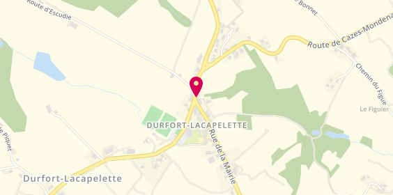 Plan de Taxis Bas-Quercy Autos, Village, 82390 Durfort-Lacapelette