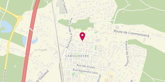 Plan de Ambulances Taxi Gourgues, 195 Rue Marc Mougnère, 40210 Labouheyre