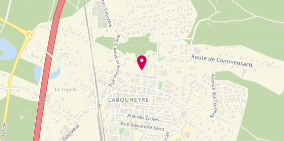 Plan de Ambulance Taxi Gourgues, 96 Route Commensacq, 40210 Labouheyre
