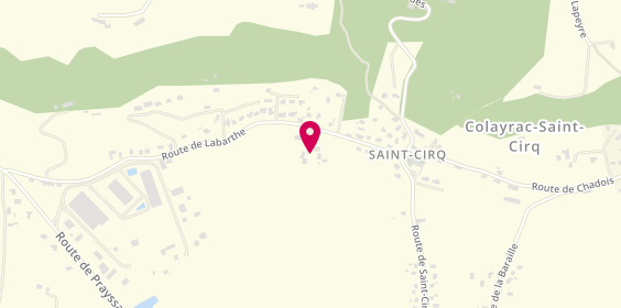 Plan de Taxi Valentin Jocelyne, 100 Route de Labarthe, 47450 Colayrac-Saint-Cirq