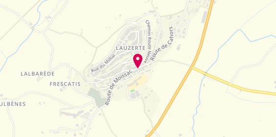 Plan de Ambulances Taxis Lorette, Faubourg Auriac, 82110 Lauzerte