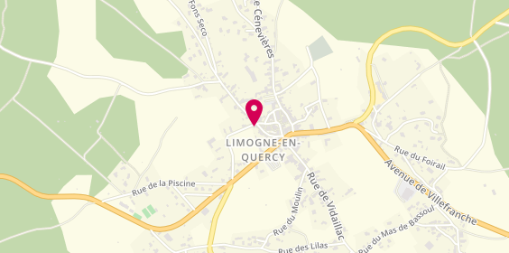 Plan de Limogne en Quercy Taxi, Le Bourg, 46260 Limogne-en-Quercy