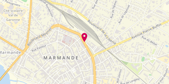 Plan de Alliance Taxis 47, 53 Boulevard Gambetta, 47200 Marmande