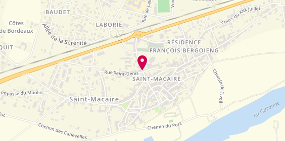 Plan de Boulogne Marc, 78 B Cours de la Republique, 33490 Saint-Macaire
