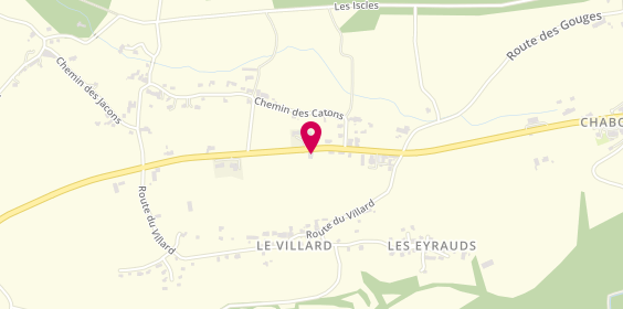 Plan de Sarl Ambulances Bertrand, La Basse Plaine, 05260 Chabottes