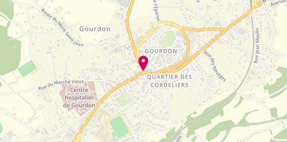 Plan de Taxis Brice, Cauzenille Route de Lafontade, 46300 Gourdon
