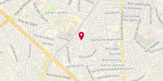 Plan de Cherel Bertrand, 41 Rue Ste Geneviève, 33000 Bordeaux