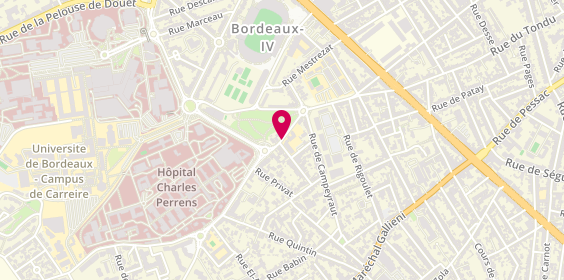 Plan de Dupin Bernard, 31 Rue Béchade, 33000 Bordeaux